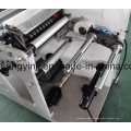 Plain Label Rotary Die Cutting with Turret Rewinder Machine